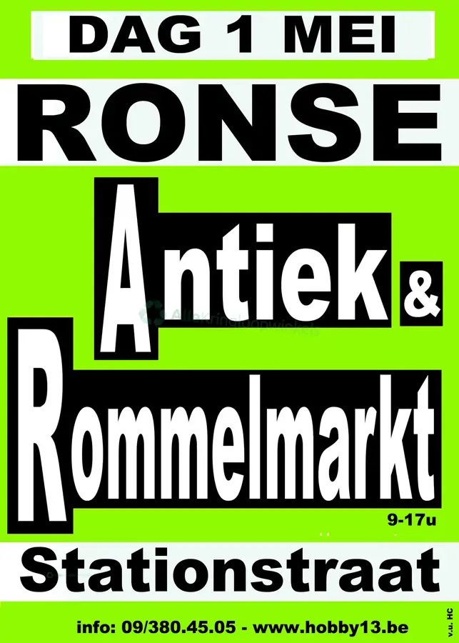 Rondom Ronse Antiek & Rommelmarkt Ronse