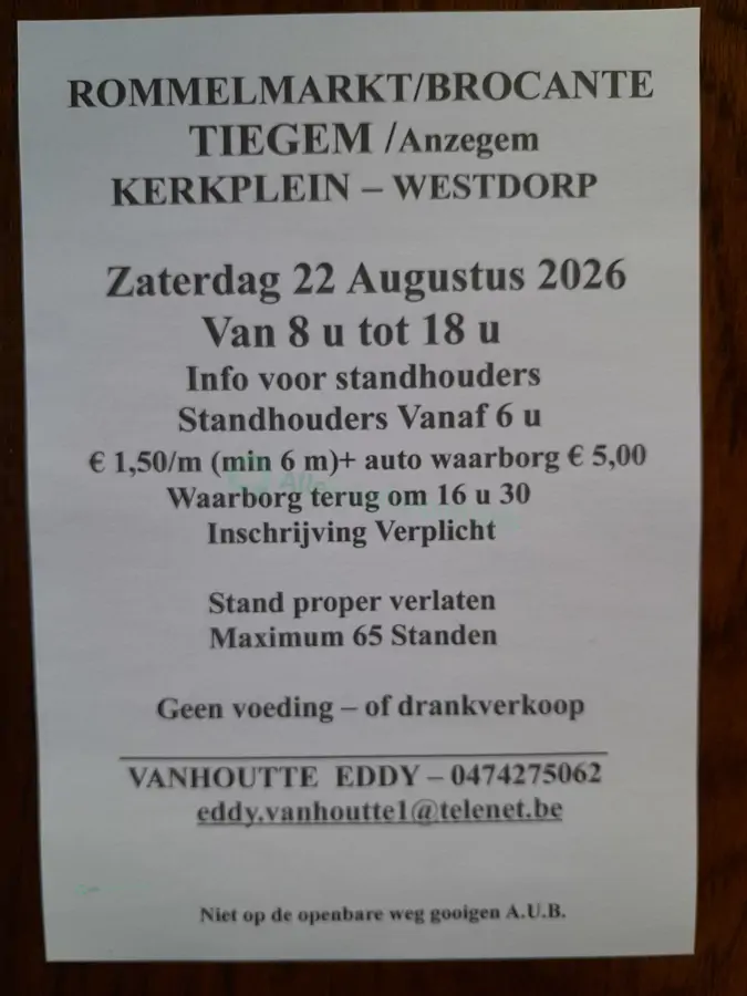 Rommelmarkt Kerkplein