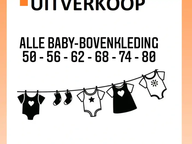 Babykleertjes Kassakorting - Huissen