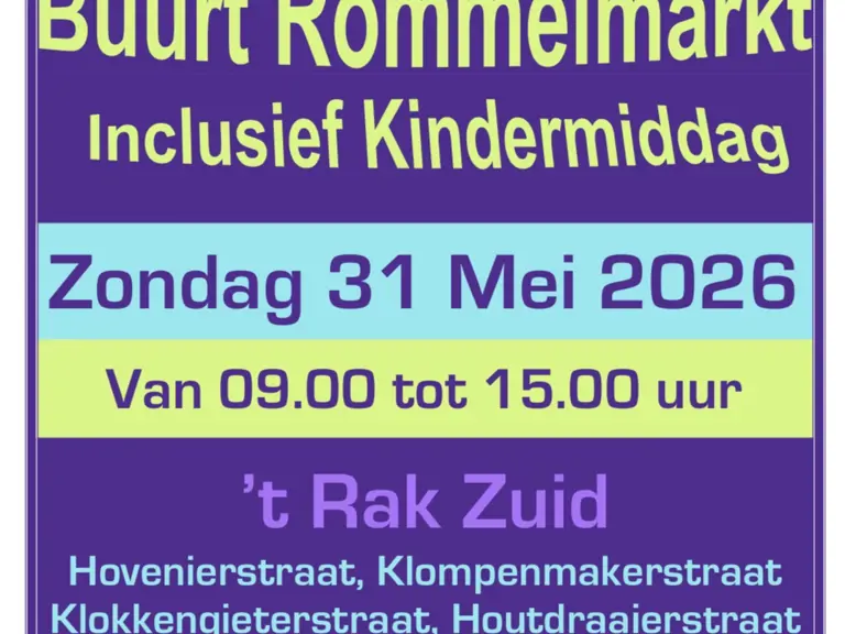 Buurtrommelmarkt & Kindermiddag - Alkmaar