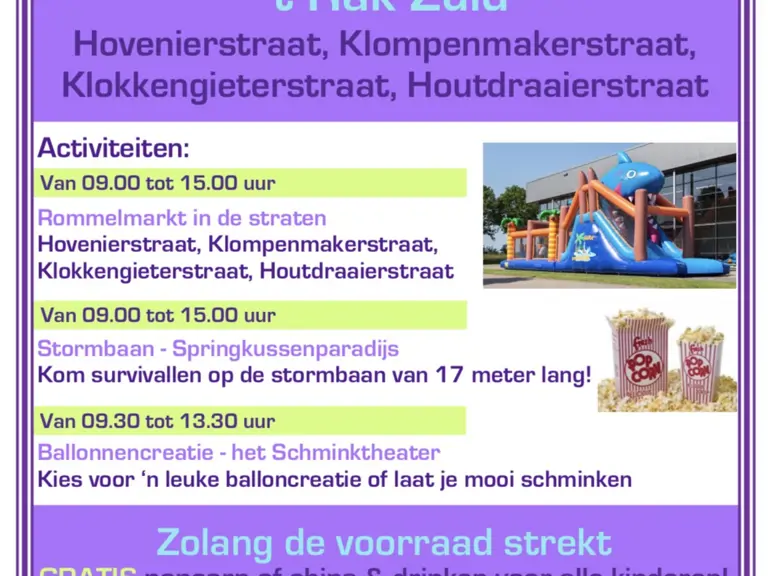 Buurtrommelmarkt & Kindermiddag - Alkmaar