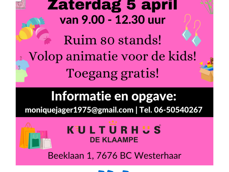 Grote Kleding & Speelgoedbeurs - Westerhaar-Vriezenveensewijk