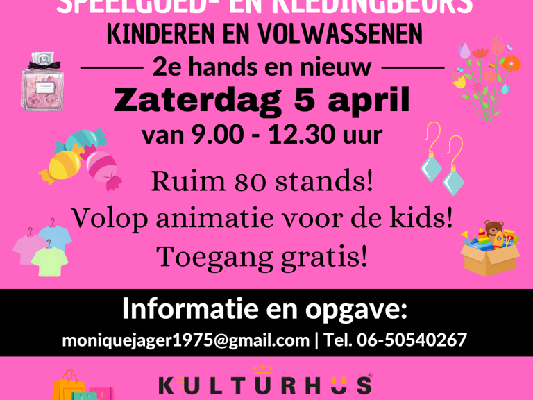 Grote Kleding & Speelgoedbeurs - Westerhaar-Vriezenveensewijk