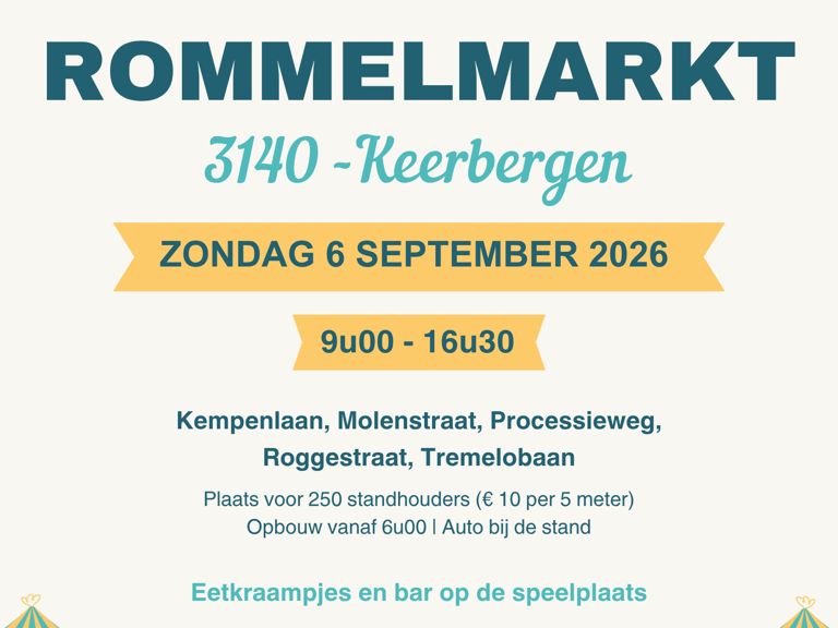 Rommelmarkt Keerbergen