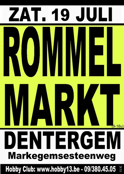 Antiek & Rommelmarkt Dentergem