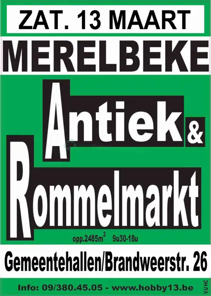 Antiek & Rommelmarkt Gemeentehallen - Merelbeke (5/5)