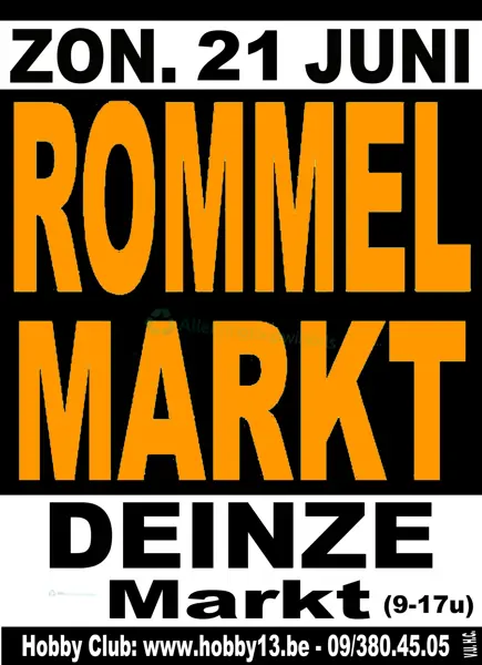 Antiek & Rommelmarkt Markt Deinze