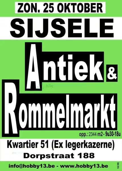 Antiek & Rommelmarkt Sijsele