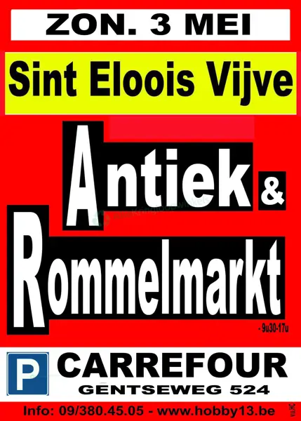 Antiek & Rommelmarkt Sint Eloois - Vijve