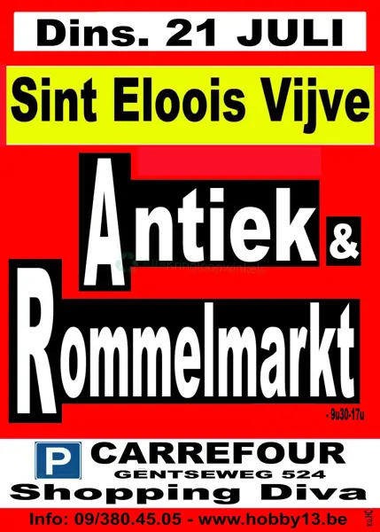 Antiek & Rommelmarkt Sint Eloois - Vijve - Waregem (3/4)