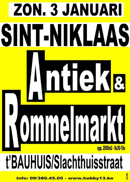 Antiek & Rommelmarkt 't Bau-Huis - Sint-Niklaas (2/3)