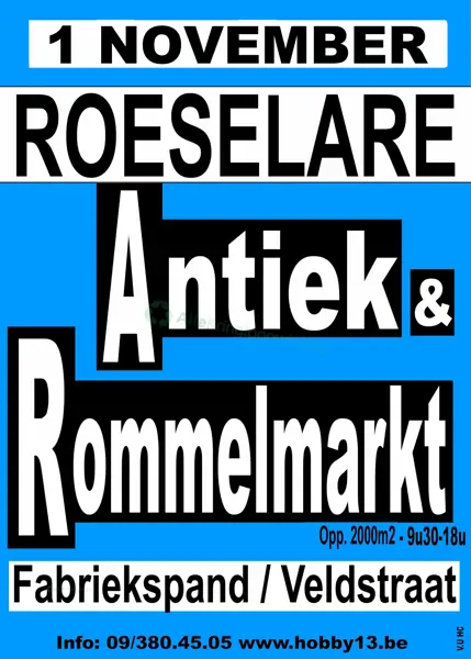 Antiek & Rommelmarkt 't Fabriekspand Roeselare