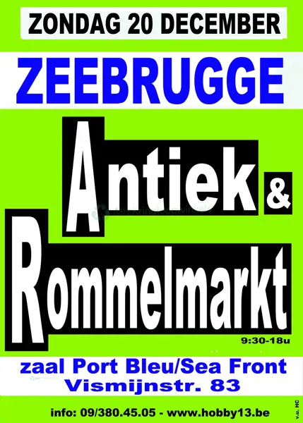 Antiek & Rommelmarkt Zeebrugge
