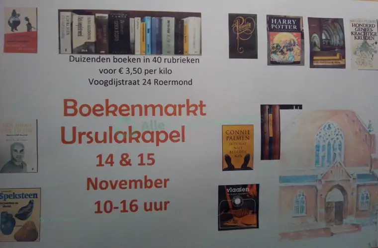 Boeken-, Cd's- en Platenbeurs Ursulakapel