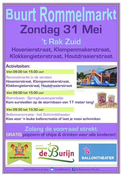 Buurtrommelmarkt & Kindermiddag - Alkmaar (2/2)