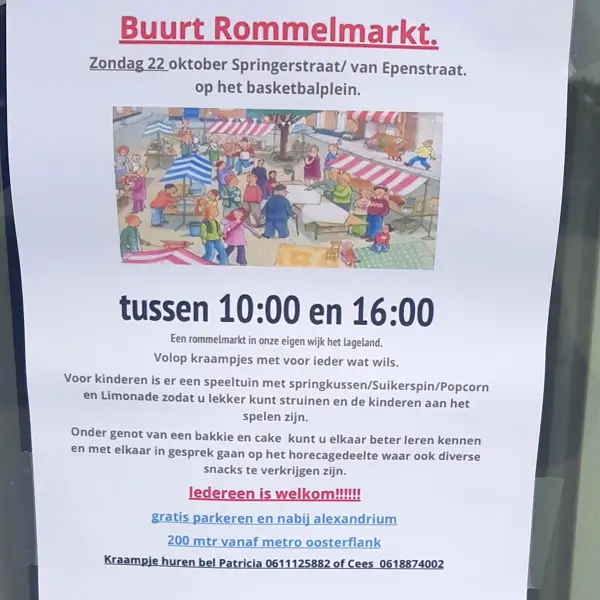 Buurtrommelmarkt