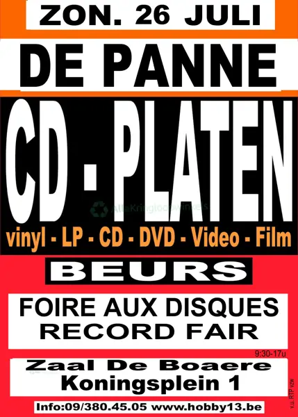 Cd & Platenbeurs De Panne