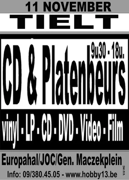 Cd & Platenbeurs te Tielt
