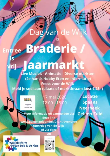 Dag van de Wijk Braderie Jaarmarkt
