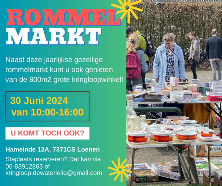 Gezellige Rommelmarkt Loenen