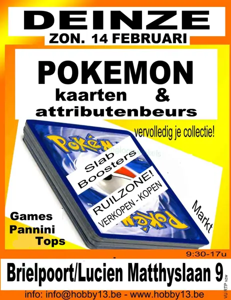 Pokémon Beurs Deinze