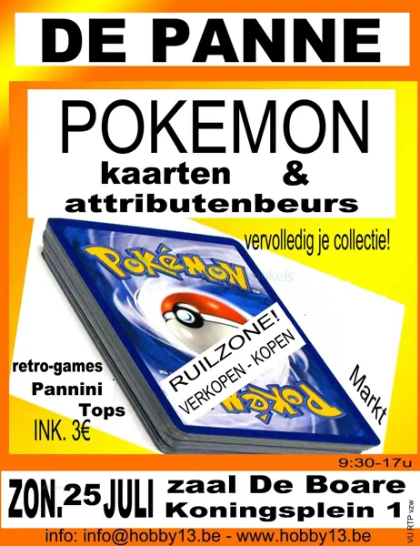 Pokémonkaartenbeurs De Panne (2/2)