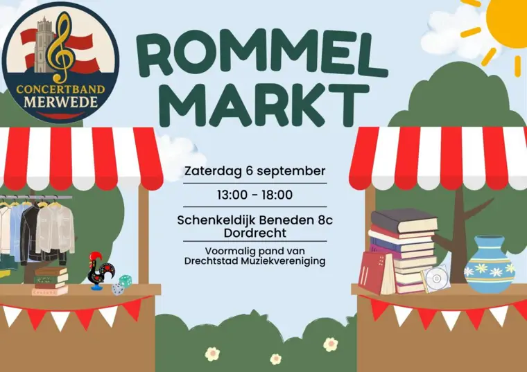 Rommelmarkt Drechtstad Muziekvereniging