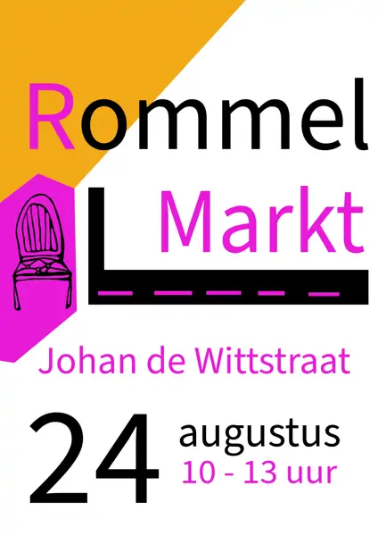 Rommelmarkt Johan de Wittstraat (Dieze) - Zwolle (1/2)