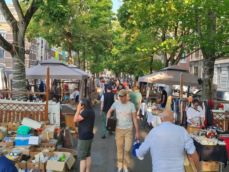 Rommelmarkt van Saint-Pholien - Luik (2/3)
