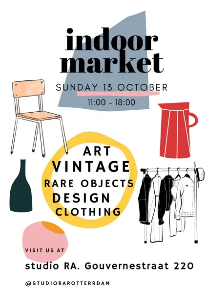 Rommelmarkt, Vintage en Design - Rotterdam (1/6)