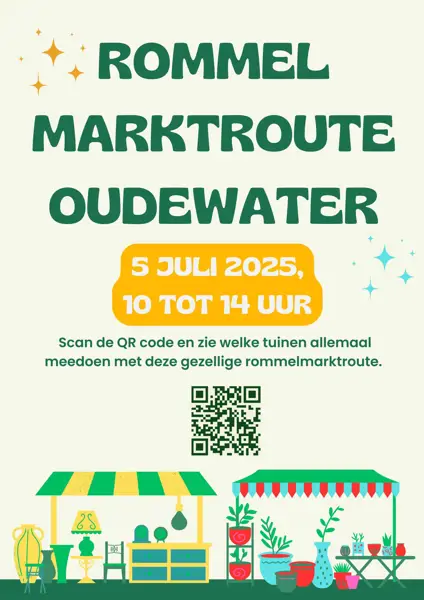 Rommelmarktroute Oudewater 2025