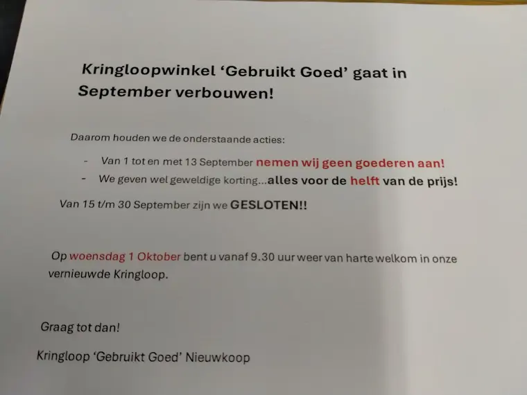 Kleding en Schoenen Halve Prijs