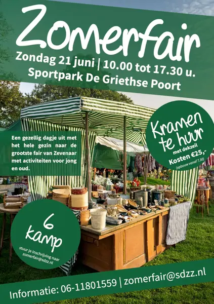 Zomer Fair bij SDZZ